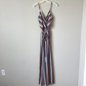 Striped jumpsuit
